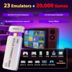 Wireless Retro Game Console Built-in 20000+ Games and 23 Emulators, 2025 New Plug & Play Retro Gaming Console with 4K Output & Dual 2.4G Controllers, Games Nostalgic Stick (64GB) - Image 3