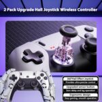 Wireless Retro Game Console Built-in 20000+ Games and 23 Emulators, 2025 New Plug & Play Retro Gaming Console with 4K Output & Dual 2.4G Controllers, Games Nostalgic Stick (64GB) - Image 7