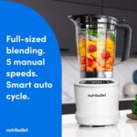nutribullet SmartSense 5-speed, full-size blender, 1400 Watt- Matte White - Image 3