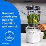nutribullet SmartSense 5-speed, full-size blender, 1400 Watt- Matte White - Image 6