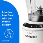nutribullet SmartSense 5-speed, full-size blender, 1400 Watt- Matte White - Image 7
