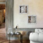 Boho Square Wall Mirrors Set of 2-12" x12'Decorative Mirrors for Wall Decor, BrownHandcrafted Mirror Panels Perfect for LivingRoom Bedroom Entryway Hallway (Grey) - Image 6