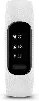 Garmin vívosmart® 5, Fitness Tracker, Long-Lasting Battery, Simple Design, White - Image 3