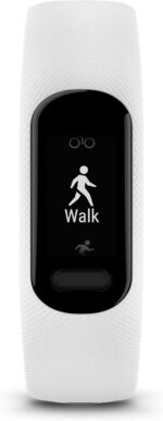 Garmin vívosmart® 5, Fitness Tracker, Long-Lasting Battery, Simple Design, White - Image 5