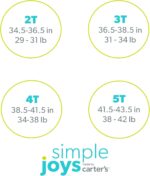 Simple Joys by Carter's Baby Boys' 2-Pack Pull on Denim Pant - Image 5