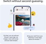 Google Pixel 10 - Unlocked Android Smartphone - Gemini AI Assistant, Advanced Triple Rear Camera, Fast-Charging 24+ Hour Battery, and 6.3" Actua Display - Indigo - 128 GB (2025 Model) - Image 9