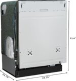 KoolMore KM-DW2445-PR 24 in. Panel Ready 14 Place Settings 45 DB Dishwasher in Stainless-Steel, UL and Energy Star Certified - Image 4