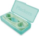 Plackers Micro Mint Dental Flossers, Travel Pack, Perfect Travel Size, Easy Storage, Dental Care On-The-Go, Fresh Mint Flavor, 12 Count - Image 3