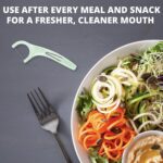 Plackers Micro Mint Dental Flossers, Travel Pack, Perfect Travel Size, Easy Storage, Dental Care On-The-Go, Fresh Mint Flavor, 12 Count - Image 8