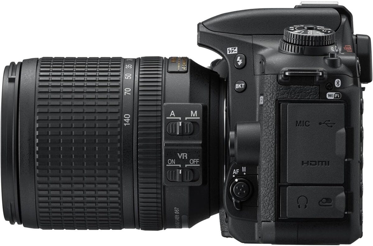 Nikon D7500 DSLR Camera with 18-140mm f/3.5-5.6G ED VR Lens and 420-800mm Lens + 64GB Memory + Extra Battery + Slave Flash + Filters + Tripod + More (32pc Bundle) - Image 8
