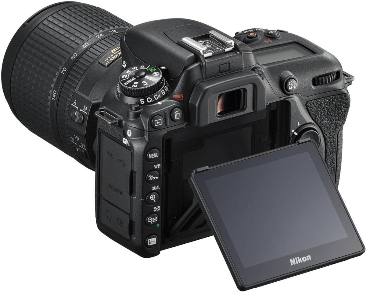 Nikon D7500 DSLR Camera with 18-140mm f/3.5-5.6G ED VR Lens and 420-800mm Lens + 64GB Memory + Extra Battery + Slave Flash + Filters + Tripod + More (32pc Bundle) - Image 10