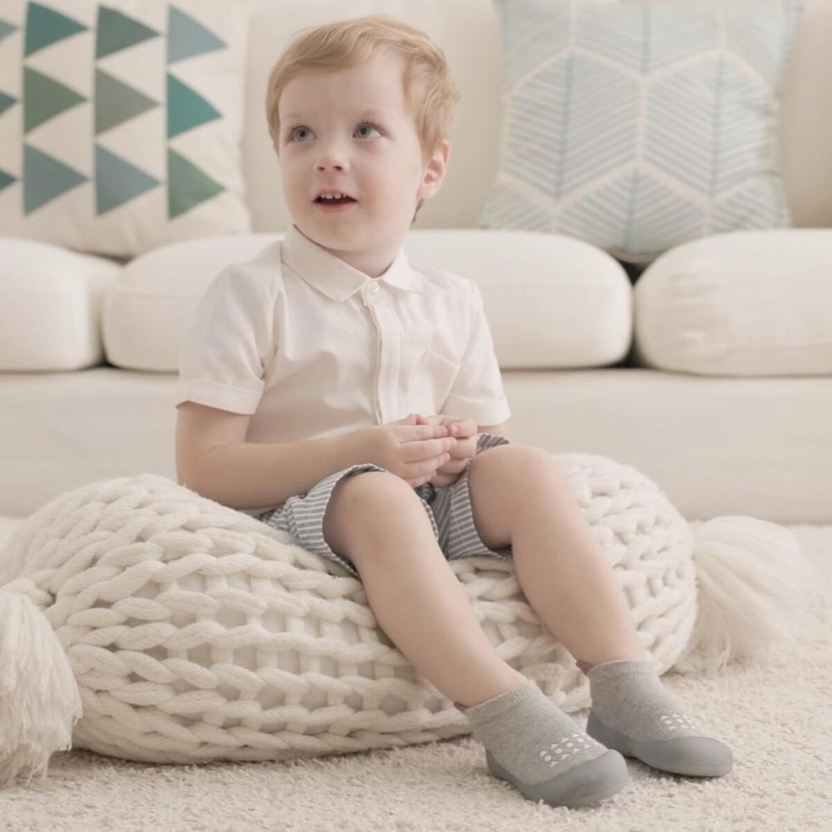 Baby Sock Shoes Baby Walking Shoes Infant Non-Slip Breathable Slippers with Soft Rubber Sole Baby Boys Girls Sneakers - Image 5