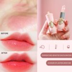 6 Pcs/Set Flower Jelly Lipstick Set Temperature Change Moisturizer Long Lasting Nutritious Balm Magic Color Change Lip Gloss - Image 3