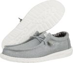 HEYDUDE Men’s Wally Stretch Canvas Loafers | Comfortable Lightweight Slip-On Shoes for Men | Casual Walking, Travel & Everyday Comfort - Image 4