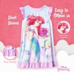 Disney Girls' Nightgown, Soft & Cute Pajamas for Kids - Image 5