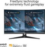 ASUS TUF Gaming 31.5” 1440P Curved HDR Gaming Monitor (VG32WQ3B) – QHD (2560 x 1440), 180Hz, 0.5ms, 1500R, Extreme Low Motion Blur, FreeSync, 90% DCI-P3, Shadow Boost, DisplayWidget, 3 yr Warranty - Image 5