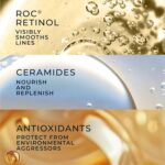 RoC Retinol Correxion Anti-Aging Wrinkle Night Serum, Retinol Serum for Face, Daily Treatment for Fine Lines, Post Acne Scars, 30 Capsules, Unscented, 0.35 Fl Oz - Image 7