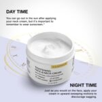 Neck Tightening Cream, Neck Firming Cream For Tightening and Firming, Fine lines, Loose & Sagging On Face, Decollete & Other Skin Areas - 1.7 OZ - Image 6