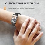 Fitness Trackers, 1.47 Inch Smartwatch, Touchscreen Activity Tracker with Thin Smartband Design, 5ATM Waterproof Fitness Watch Blood Oxygen Heart Rate Monitor for Android/iOS (Pink) - Image 7