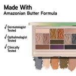 Physicians Formula Murumuru Butter Eyeshadow, 12-Shade Ultra-Creamy Palette with Murumuru & Tucuma Butters, Silky Soft Blendable Formula – Sultry Nights - Image 7