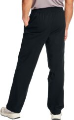Hanes Mens Essentials Men’s Sweatpants, Men’s Cotton Jersey Pants with Pockets, 33” - Image 3