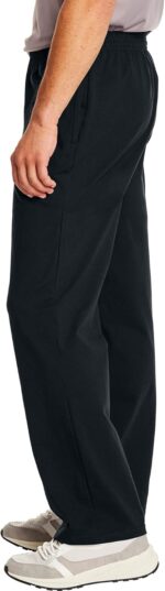 Hanes Mens Essentials Men’s Sweatpants, Men’s Cotton Jersey Pants with Pockets, 33” - Image 4