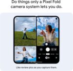 Google Pixel 10 Pro Fold - Unlocked Android Smartphone - Gemini AI Assistant - Advanced Triple Rear Camera System - 24+ Hour Battery - Foldable Display - Moonstone - 256 GB (2025 Model) - Image 8