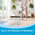 BLACK+DECKER POWERSERIES+ 20V MAX Cordless Stick Vacuum Cleaner with LED Floor Lights, Lightweight, Multi-Surface (BHFEA520J) , Gray - Image 3