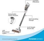 BLACK+DECKER POWERSERIES+ 20V MAX Cordless Stick Vacuum Cleaner with LED Floor Lights, Lightweight, Multi-Surface (BHFEA520J) , Gray - Image 11
