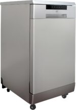 SD-9263SSC: 18″ Portable Dishwasher with ENERGY STAR – Stainless Steel - Image 4
