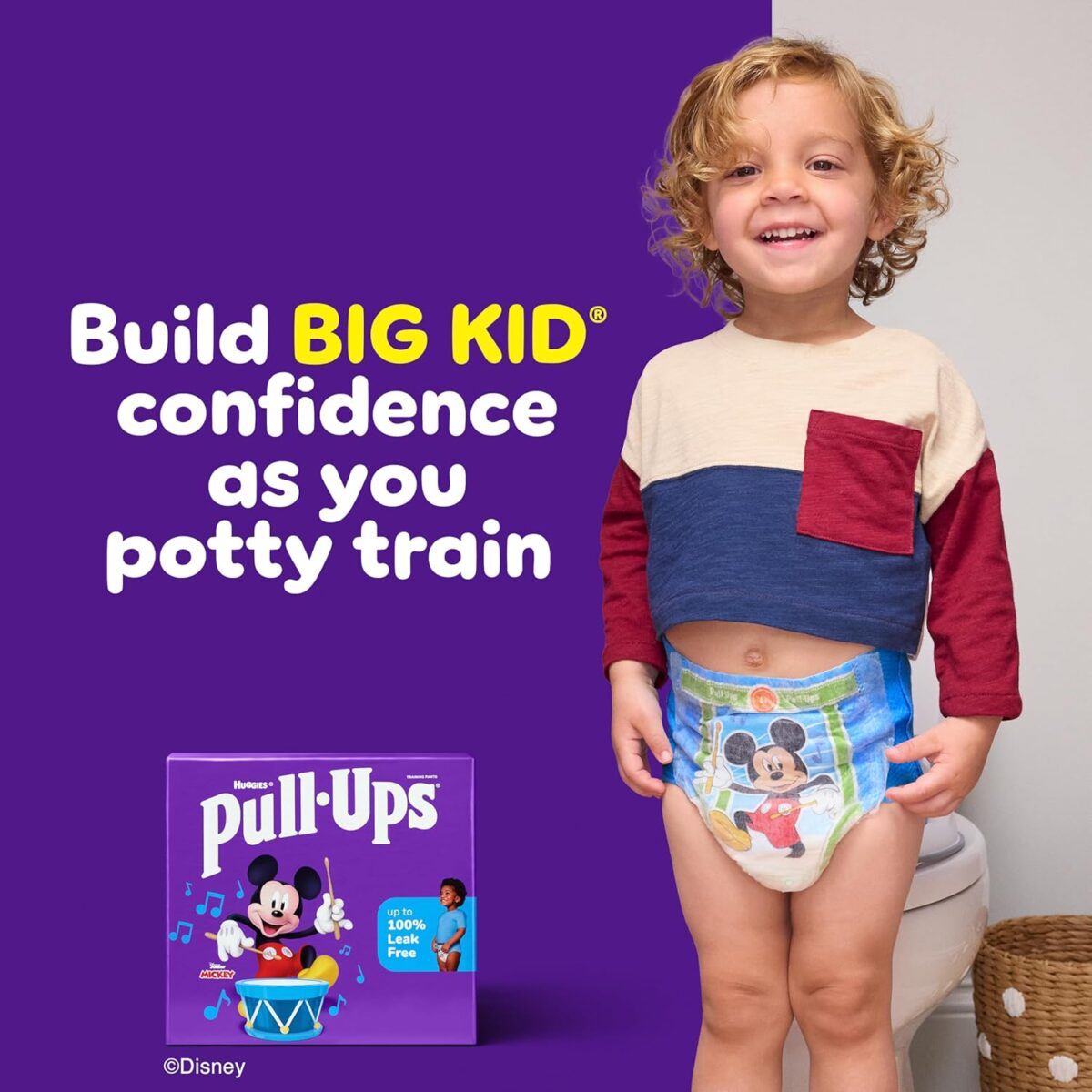 Pull-Ups Boys' Potty Training Pants, Size 3T-4T Training Underwear (32-40 lbs), 112 Count (4 Packs of 28), Packaging May Vary - Image 6