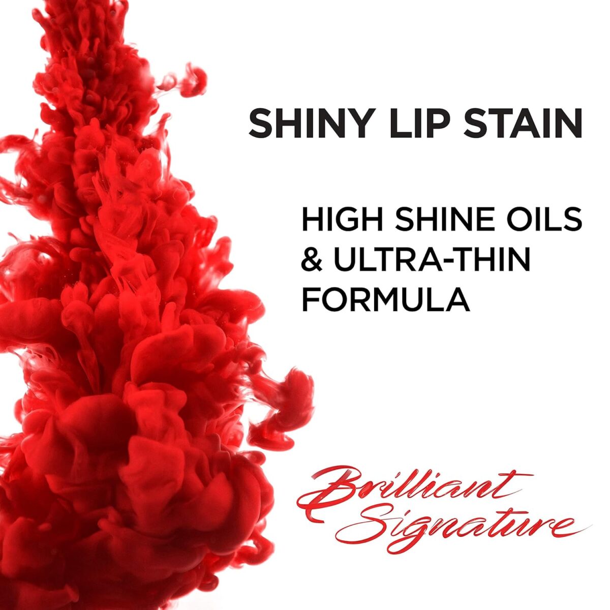 L'Oreal Paris Brilliant Signature Shiny Lip Stain Lipstick, Be Powerful 0.21 Fl Oz. - Image 8