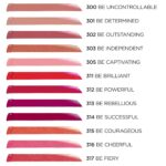 L'Oreal Paris Brilliant Signature Shiny Lip Stain Lipstick, Be Powerful 0.21 Fl Oz. - Image 9