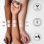 LAMEL Glow Highlighter: Face Make Up & Contour Palette in Deep, Vibrant Colors - Natural Shimmer - Compact Size & Perfect for Travel - Cruelty Free - 3.8gr/0.13 oz 402 (Sun) - Image 7