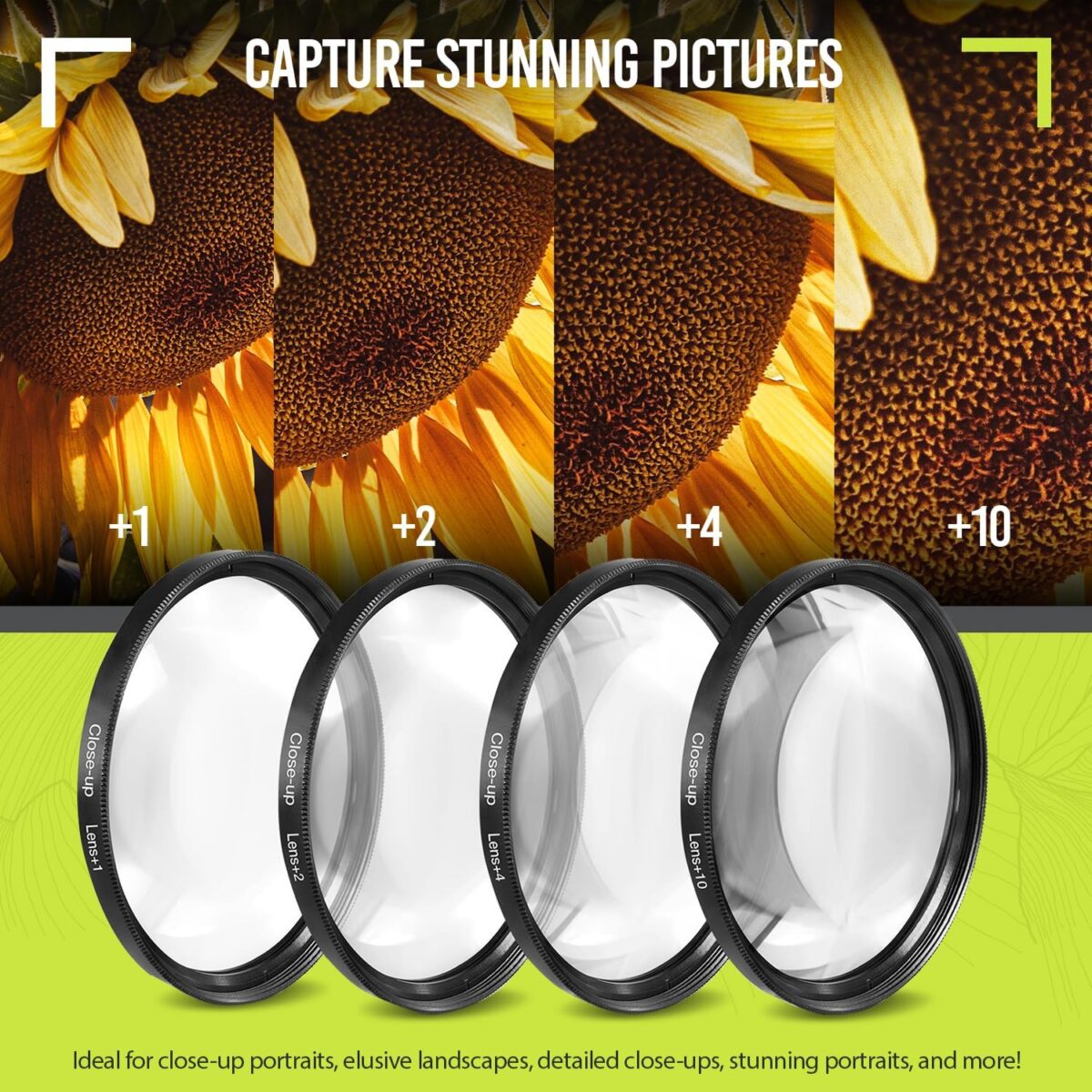 Ultra Deluxe Lens Kit for Canon Rebel T3, T5, T5i, T6, T6i, T7, T7i, EOS 80D, EOS 77D Cameras with Canon EF-S 18-55mm is II Lens - Includes: 7pc 58mm Filter Set + 58mm Wide Angle and Telephoto Lens - Image 5