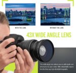 Ultra Deluxe Lens Kit for Canon Rebel T3, T5, T5i, T6, T6i, T7, T7i, EOS 80D, EOS 77D Cameras with Canon EF-S 18-55mm is II Lens - Includes: 7pc 58mm Filter Set + 58mm Wide Angle and Telephoto Lens - Image 6