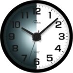 WallarGe Night Light Wall Clock for Bedroom - Silent Lighted up Wall Clock Glow in The Dark, Battery Operated for Living Room/Kitchen, Easy to Read Large Digital Display, 12 Inch - Image 10
