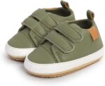 SOFMUO Baby Boys Girls High Top Ankle PU Leather Sneakers Soft Rubber Sole Infant Moccasins Newborn Oxford Loafers Anti-Slip Toddler Wedding Uniform Dress Shoes - Image 6