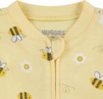 HUGGIES baby-girls Printed Footed Coverall - Image 4