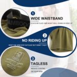 BAMBOO COOL Men's Underwear Breathable Boxer Briefs with Fly Moisture-Wicking Lightweight Underwear 7-Pack - Image 4