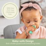 UpwardBaby Baby Spoons Self-Feeding with Anti-Choke Barrier - BPA-Free Silicone Utensils for Baby-Led Weaning & First-Stage Infant Spoons - 6+ Months and Toddler Friendly (3 Pack) - Image 5