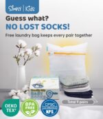 Simply Kids Baby Non-Slip Ankle Socks (9 Pairs) – Superior Grip, Soft Cotton, for Active Toddler Girls & Boys (Ages 0-7) - Image 6