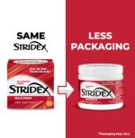 Stridex Medicated Acne Pads, Maximum, 55 Count – Facial Cleansing Wipes, Alcohol Free, Acne Treatment for Face, For Moderate Acne, Smooth Application - Image 3