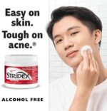Stridex Medicated Acne Pads, Maximum, 55 Count – Facial Cleansing Wipes, Alcohol Free, Acne Treatment for Face, For Moderate Acne, Smooth Application - Image 9
