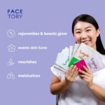 FACETORY K Beauty Face Mask Skin Care - EVERYDAY 8 COLLECTION Sheet Mask Set | Natural Premium Korean Face Mask For All Skin Types - No Sulfates No Parabens (8 pc) - Image 4
