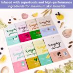 FACETORY K Beauty Face Mask Skin Care - EVERYDAY 8 COLLECTION Sheet Mask Set | Natural Premium Korean Face Mask For All Skin Types - No Sulfates No Parabens (8 pc) - Image 7