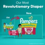 Pampers Diapers - Swaddlers 360° - Size 5, 116 Count, up to 100% Leakproof Comfy Dry Fit, Designed for Easy Changes, Pull On Baby Diaper (Packaging May Vary) - Image 3