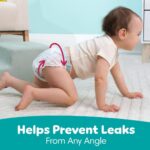 Pampers Diapers - Swaddlers 360° - Size 5, 116 Count, up to 100% Leakproof Comfy Dry Fit, Designed for Easy Changes, Pull On Baby Diaper (Packaging May Vary) - Image 6