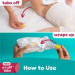 Pampers Diapers - Swaddlers 360° - Size 5, 116 Count, up to 100% Leakproof Comfy Dry Fit, Designed for Easy Changes, Pull On Baby Diaper (Packaging May Vary) - Image 7