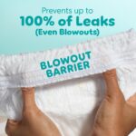 Pampers Diapers - Swaddlers 360° - Size 5, 116 Count, up to 100% Leakproof Comfy Dry Fit, Designed for Easy Changes, Pull On Baby Diaper (Packaging May Vary) - Image 9